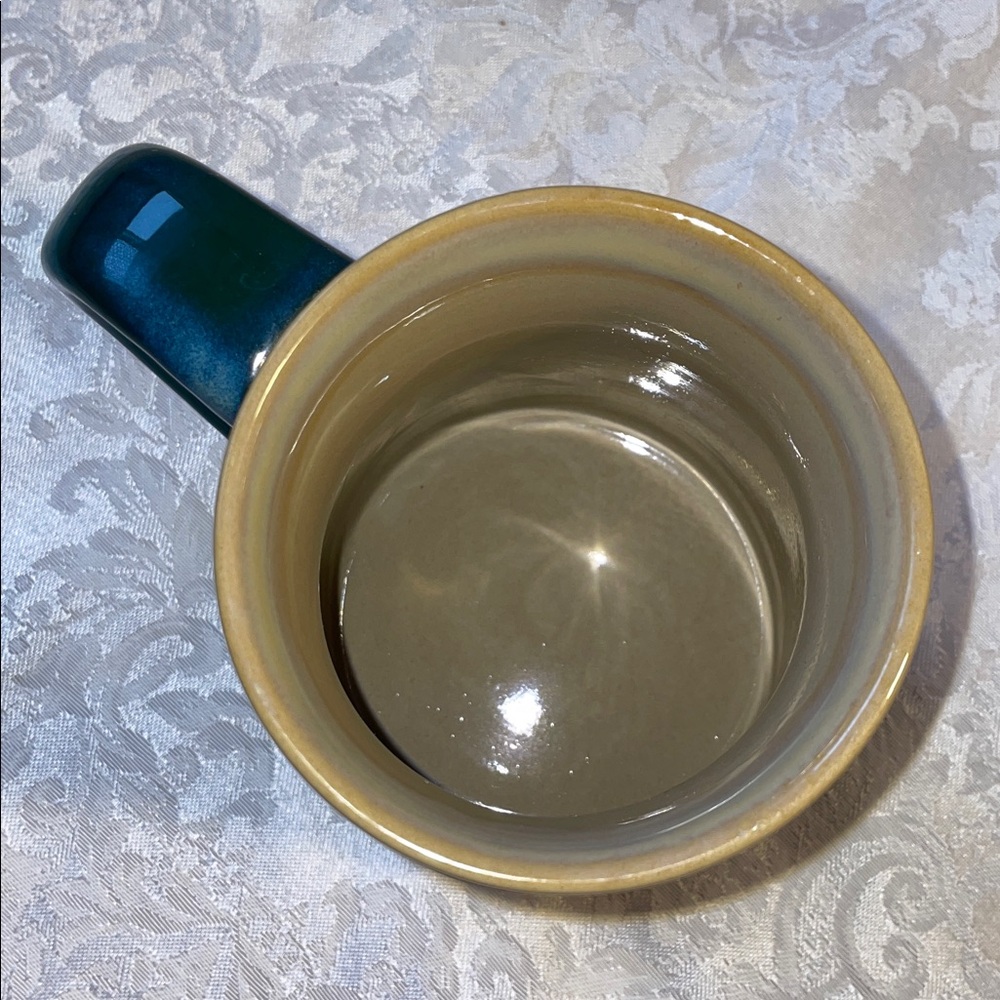 Burton Grandma/Grandpa  Superpower Mugs - Teal and Mustard - Picture 6 of 6